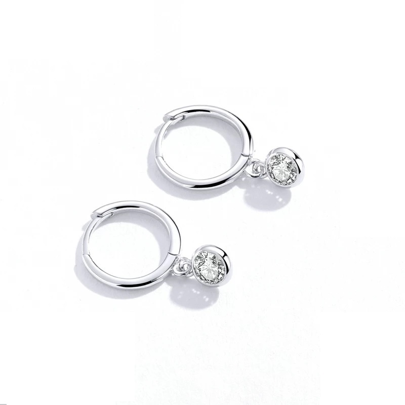 AROS LA GARZA PLATA MUJER ARGOLLA CIRCON GEMMA - 2