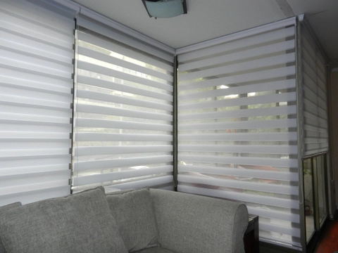 CORTINA ROLLER DUO BLANCO 100X240 CM - 3
