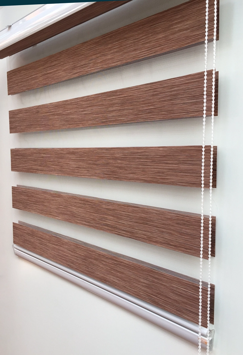 CORTINA ROLLER DUO MADERA 180X240 CM - 1