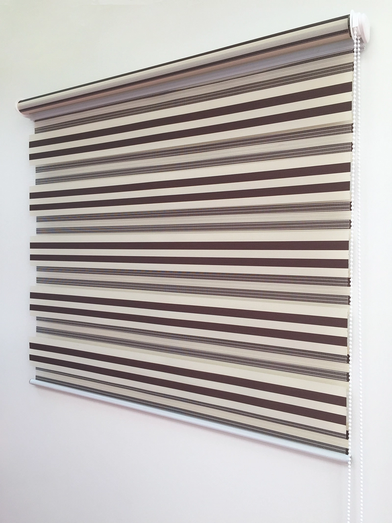CORTINA ROLLER DUO BICOLOR BEIGE&CAFE  090X180 CM - 2