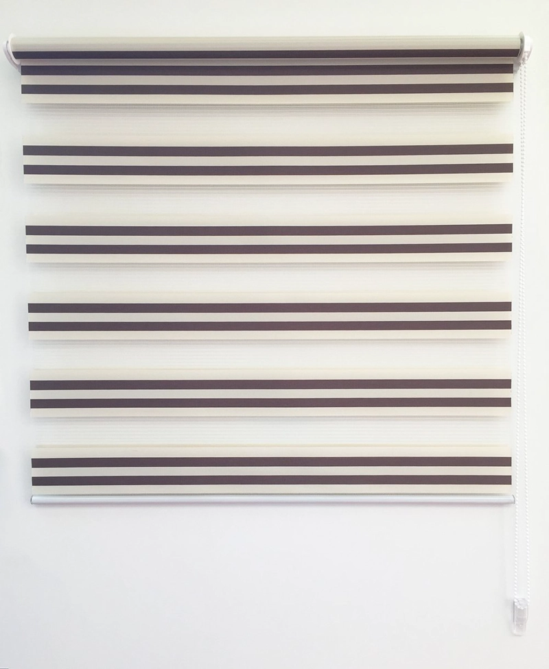 CORTINA ROLLER DUO BICOLOR BEIGE&CAFE  140X180 CM - 3