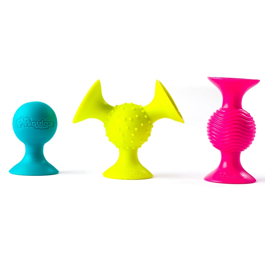 PIPSQUIGZ MORDEDOR, SONAJERO SENSORIAL FATBRAIN TOYS 3 UNIDADES - 2