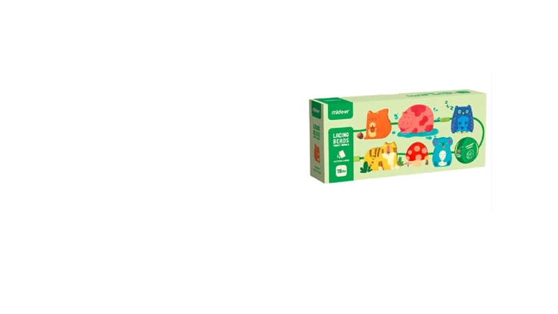 JUEGO ENLACE MIDEER ANIMALES POR EL BOSQUE MULTICOLOR - 1