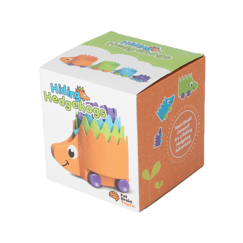 JUEGO ANIDAR FAT BRAIN TOYS Y APILAR HIDING HEDGEHOGS MULTICOLOR - 4
