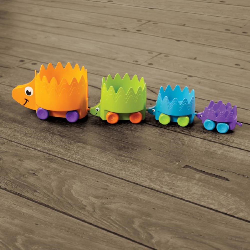 JUEGO ANIDAR FAT BRAIN TOYS Y APILAR HIDING HEDGEHOGS MULTICOLOR - 5