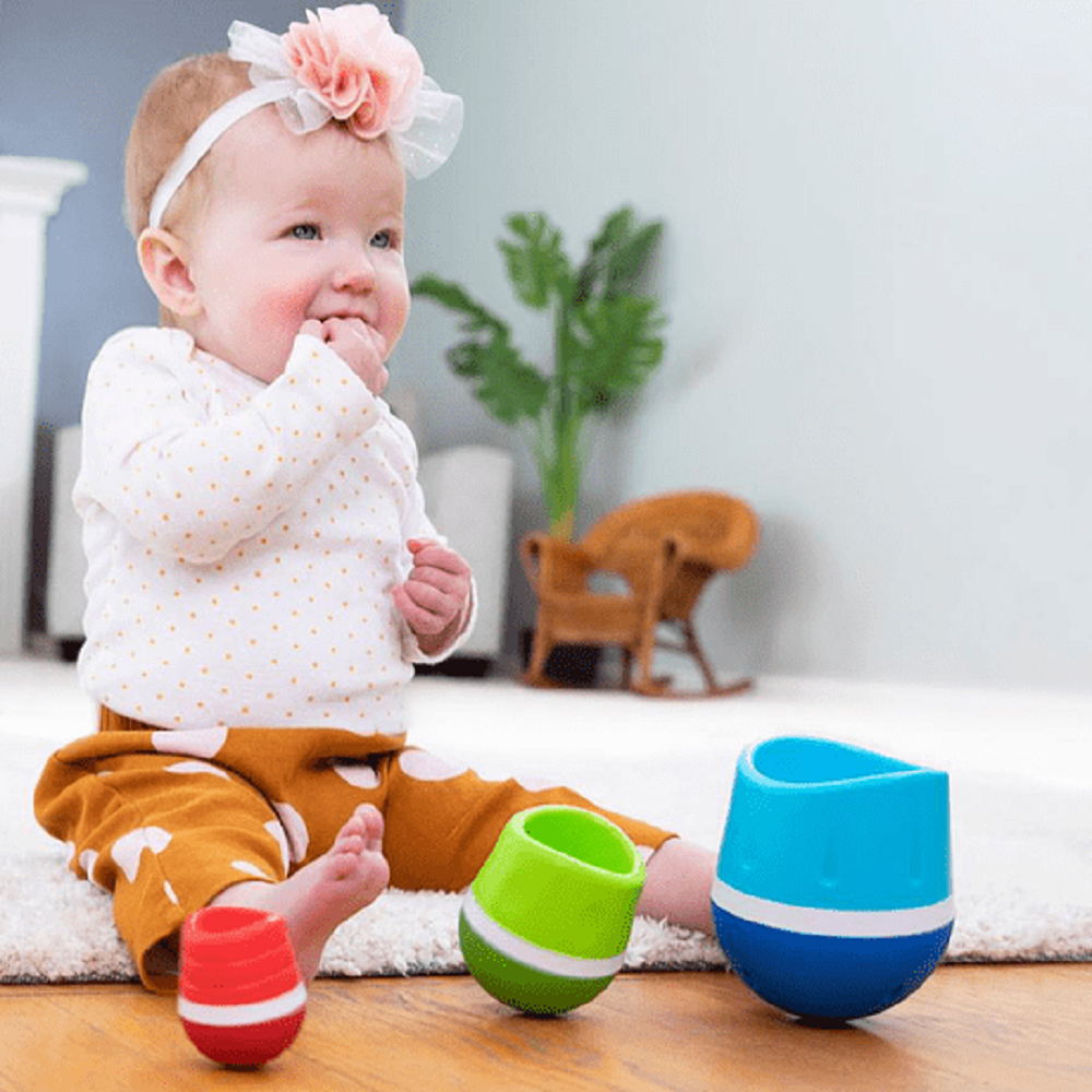 JUEGO DE ANIDAR Y BALANCEAR TUMBLEROOS FAT BRAIN TOYS - 6