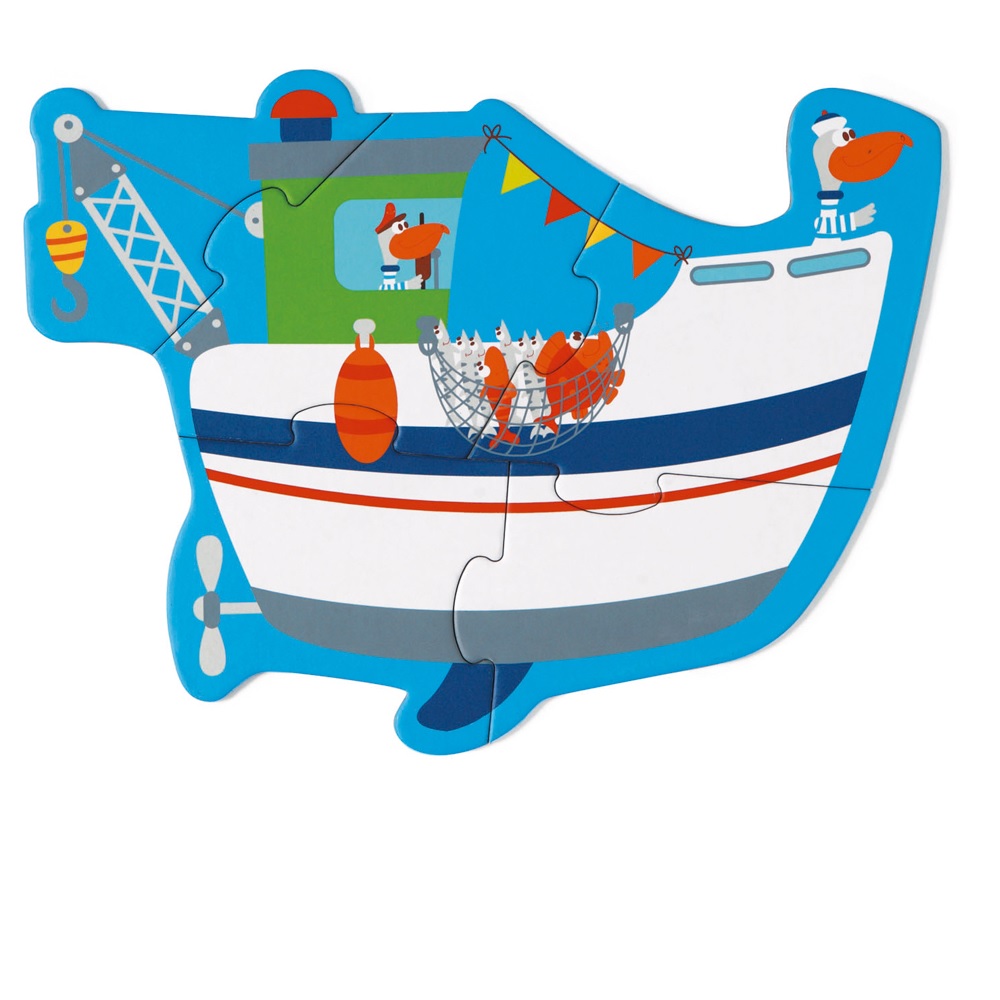 PUZZLE SCRATCH EUROPE MULTICOLOR PROGRESIVO 26 PIEZAS VEHICULOS - 5