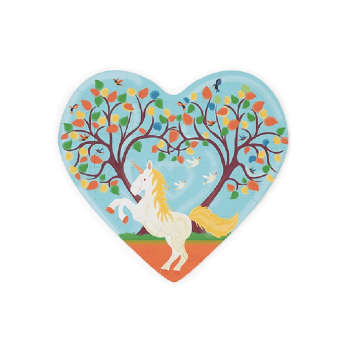 PUZZLE SCRATCH EUROPE MULTICOLOR 30 PIEZAS SILUETA CORAZON - 2