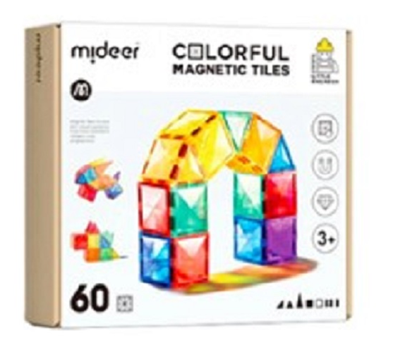 JUEGO DE CONSTRUCCION MAGNETICO MIDEER 60 PIEZAS - 1