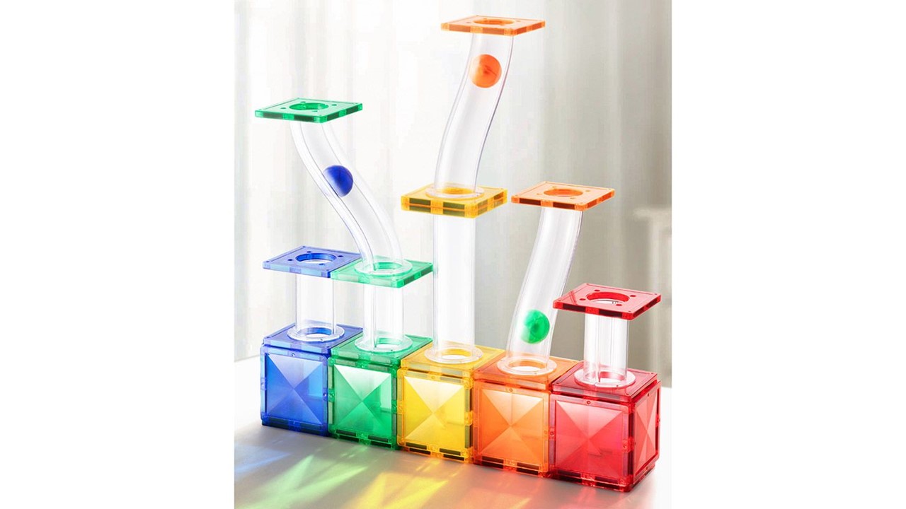 JUEGO DE CONSTRUCCION MAGNETICO MIDEER TOBOGAN 100 PIEZAS - 3