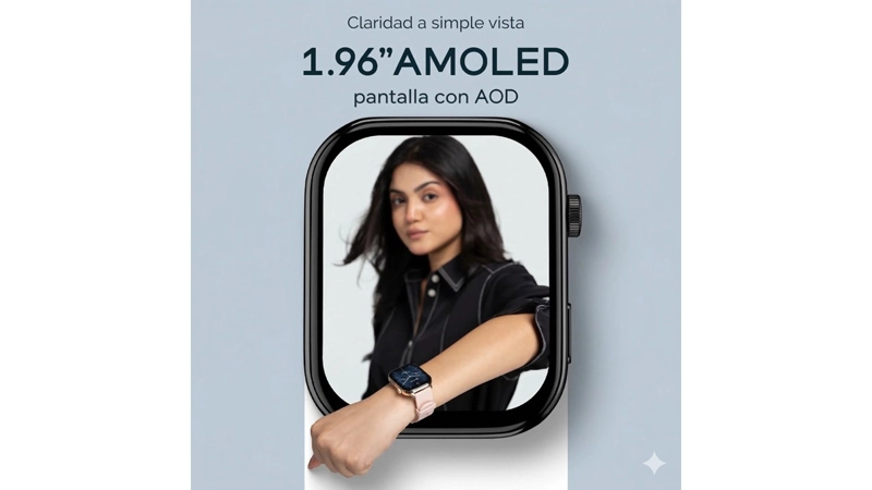 RELOJ INTELIGENTE PULSE 4 MAX SPACE BLUE NOISE - 4
