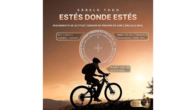 RELOJ INTELIGENTE ENDEAVOUR 2 NEGRO NOISE - 4