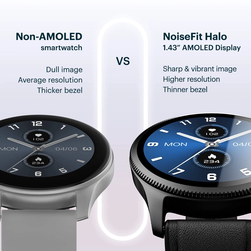 RELOJ INTELIGENTE HALO 3 VINTAGE BLUE NOISE - 2