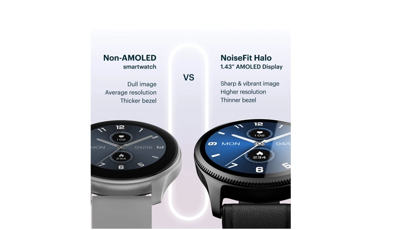 RELOJ INTELIGENTE HALO 3 VINTAGE BLUE NOISE - 6