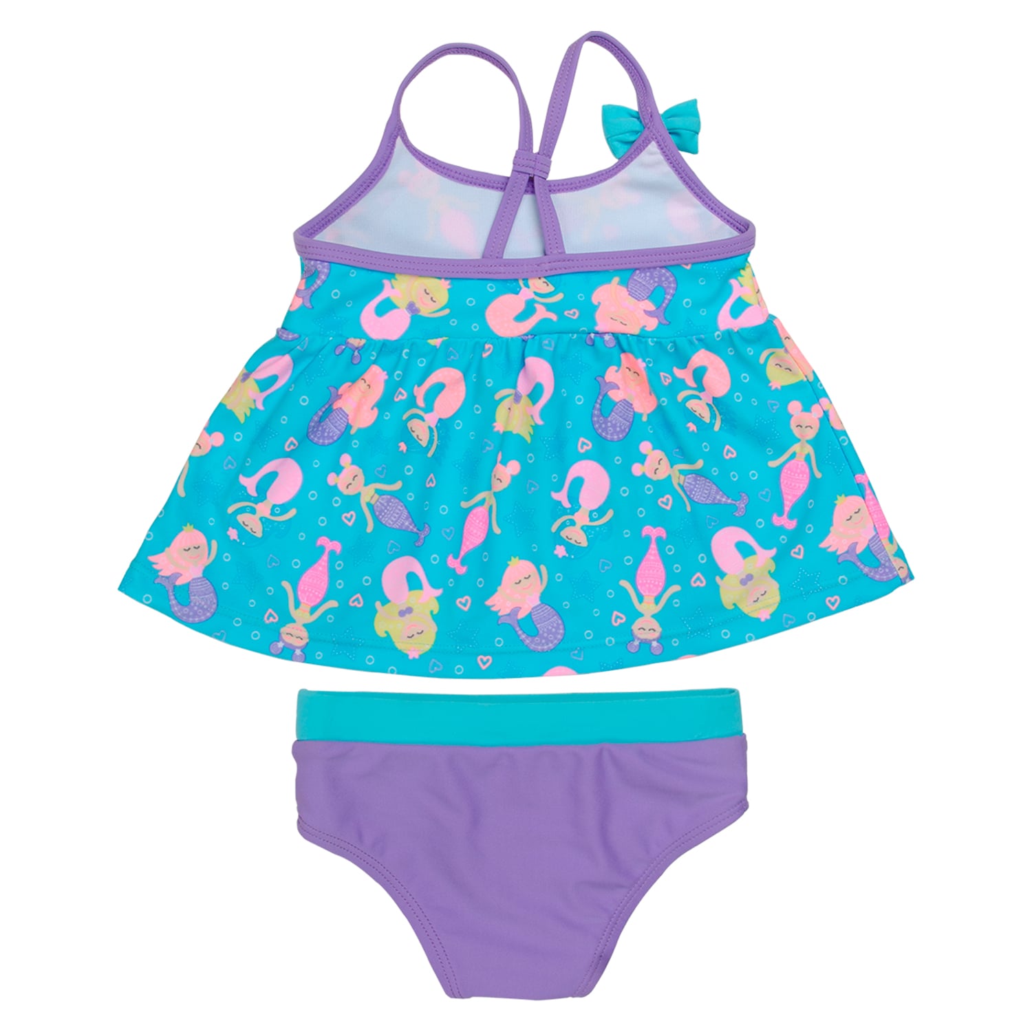 TRAJE DE BAÑO BEBE NIÑA H2O WEAR VERDE TANKINI UV 30 - 2