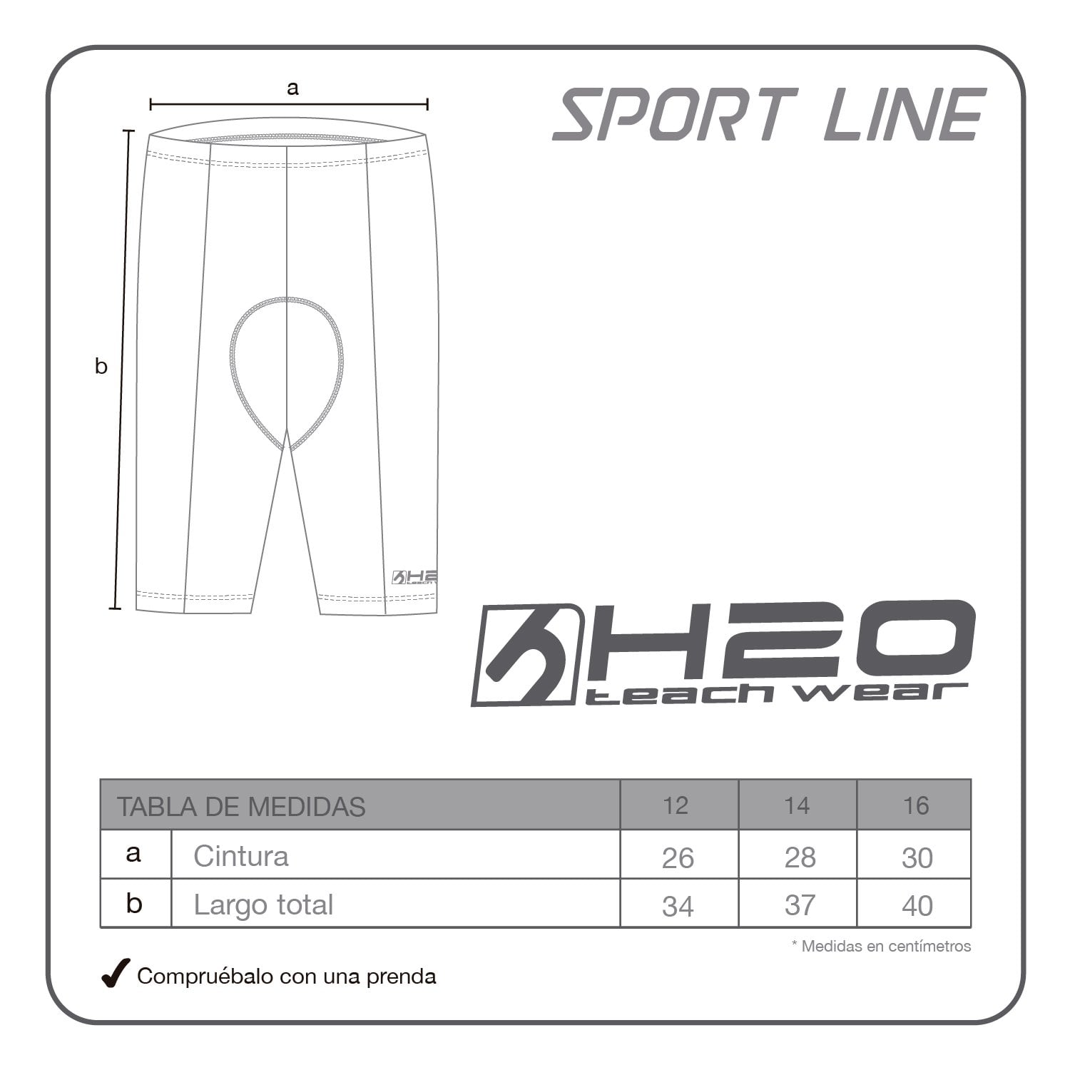 SHORT NIÑO H2O WEAR TEENS CICLISMO - 4