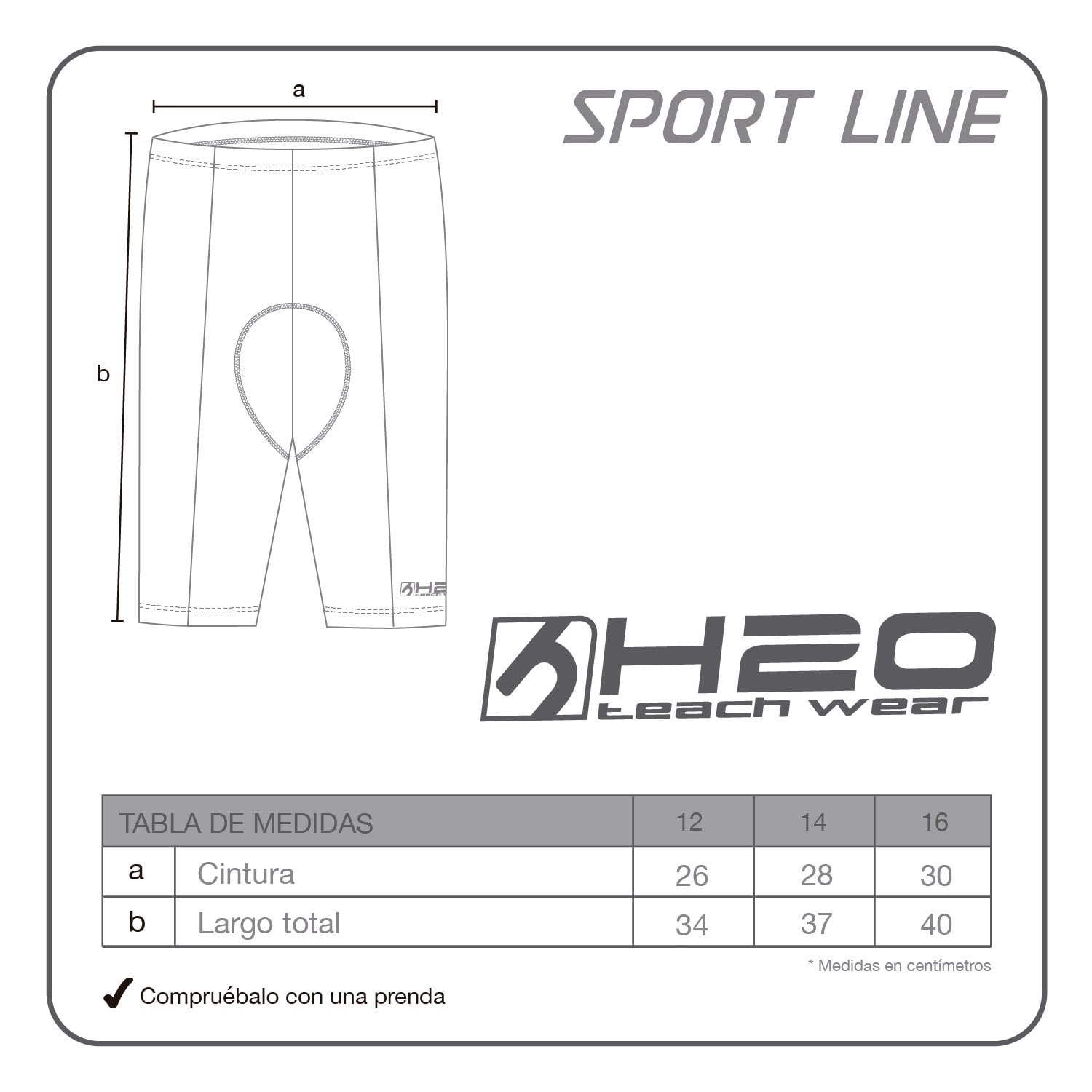 SHORT NIÑO H2O WEAR TEENS CICLISMO - 4
