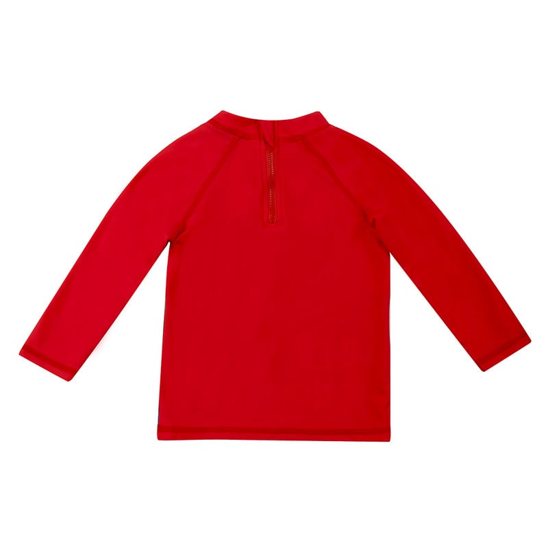 POLERA BEBE NIÑO H2O WEAR ROJO UV 50 MANGA LARGA - 2