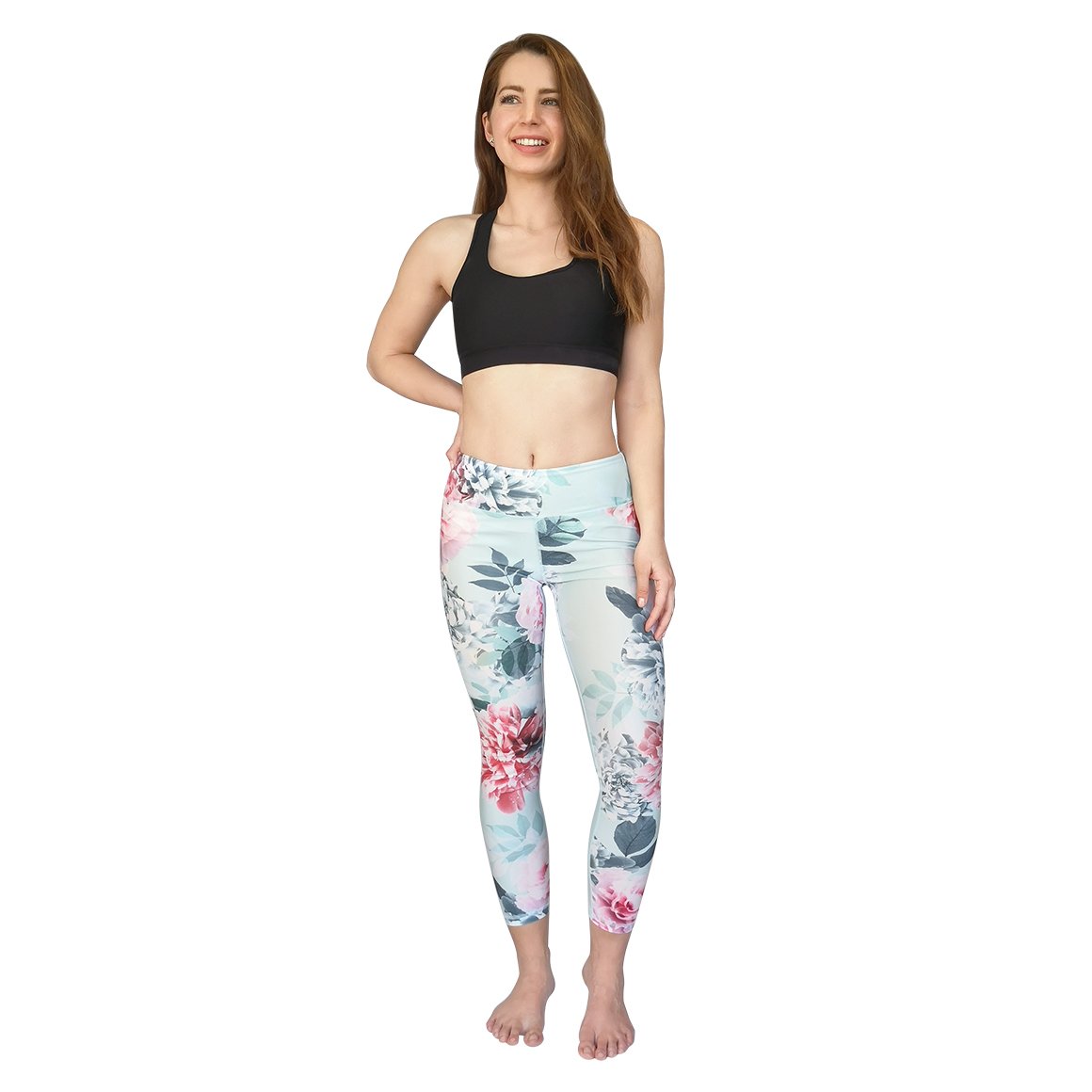 CALZA LEGGING MUJER H2O WEAR CELESTE FLORES - 2