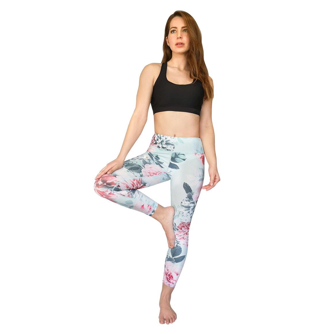 CALZA LEGGING MUJER H2O WEAR CELESTE FLORES - 4