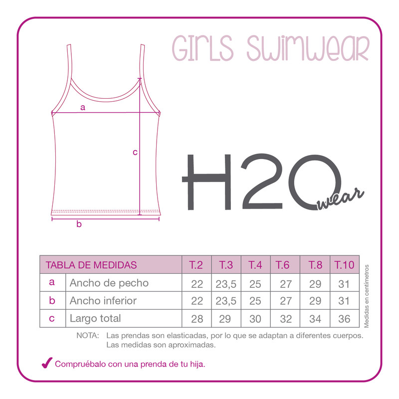 TRAJE DE BAÑO TANKINI PARA NIÑA TURQUESA - 3