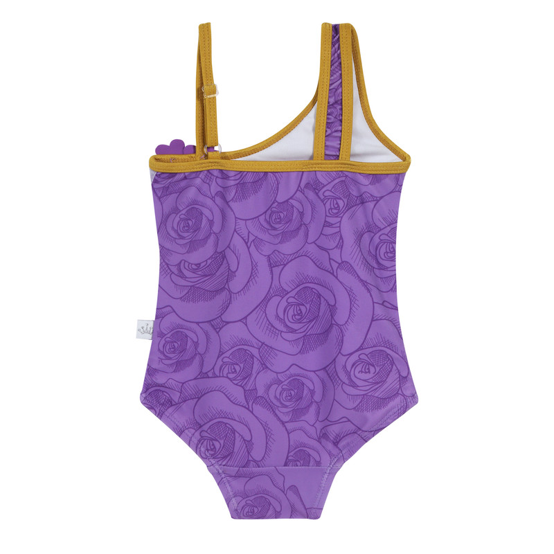 TRAJE DE BAÑO TRIKINI PARA NIÑA VIOLETA - 2