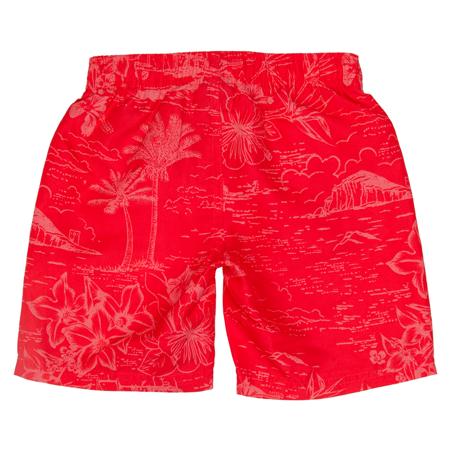 TRAJE DE BAÑO BEBE NIÑO SHORT H2O WEAR ROJO - 2