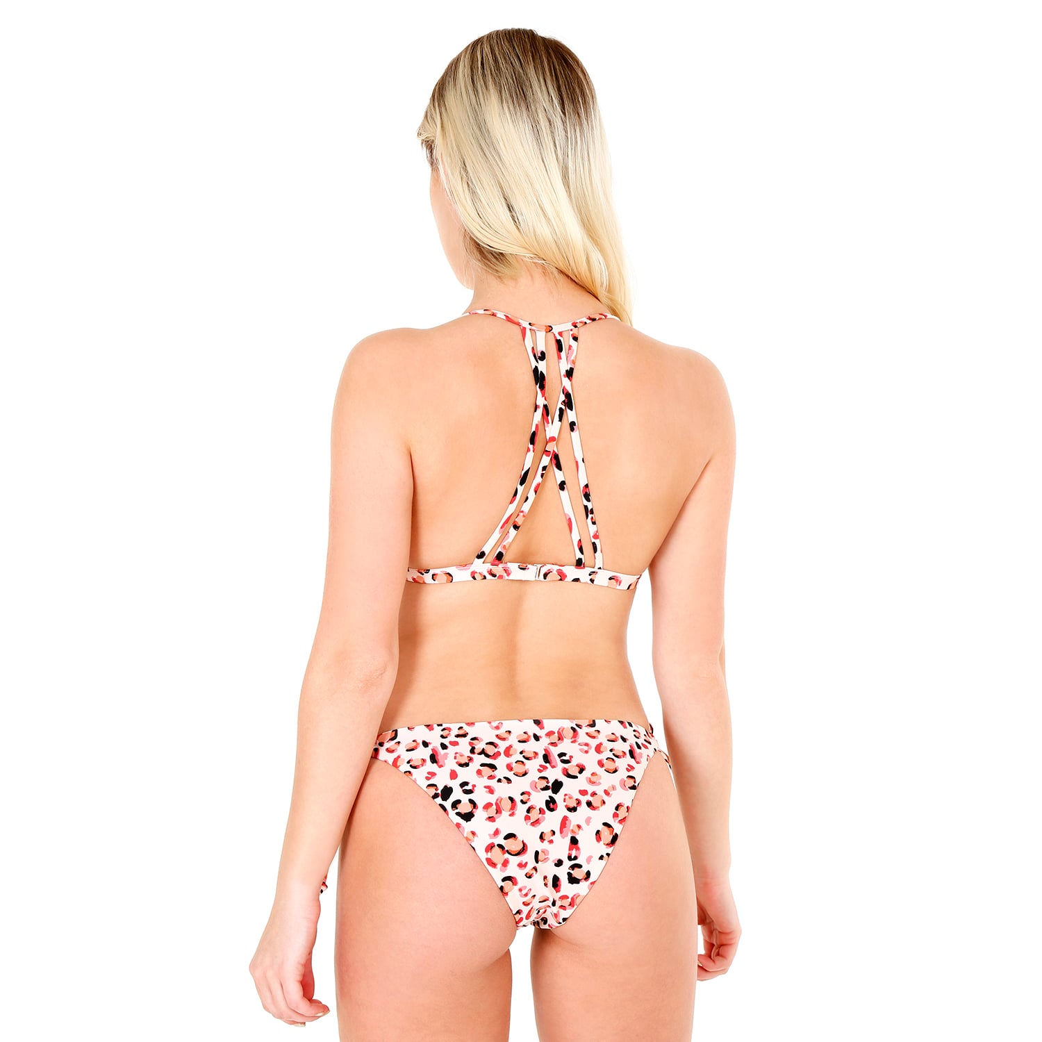 TRAJE DE BAÑO MUJER H2O WEAR BIKINI AMARRAS ROSA - 2