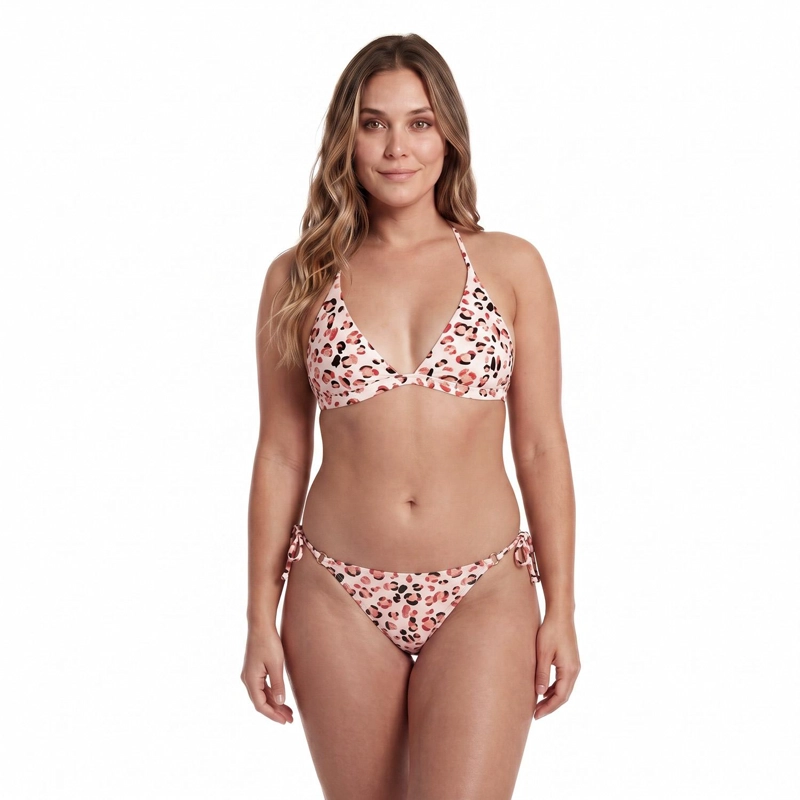 TRAJE DE BAÑO MUJER H2O WEAR BIKINI AMARRAS ROSA - 3