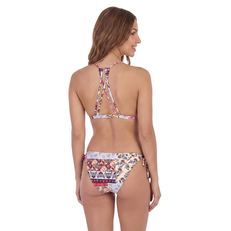 TRAJE DE BAÑO MUJER H2O WEAR BIKINI AMARRAS TURQUESA - 2