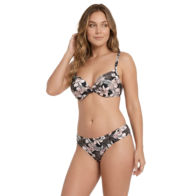 TRAJE DE BAÑO MUJER H2O WEAR BIKINI COPA NEGRO PIZARRA - 3