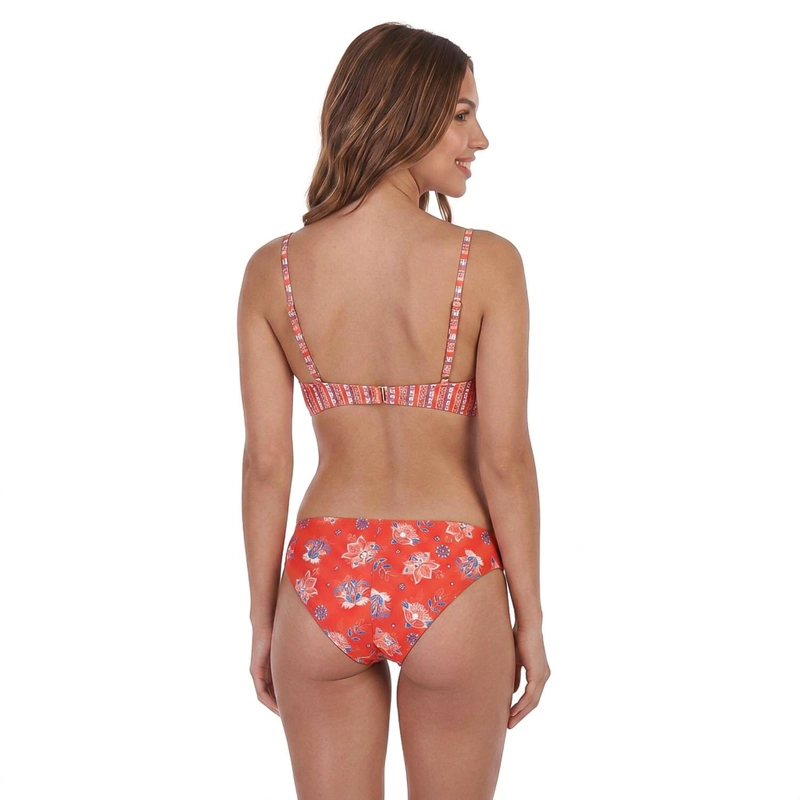 TRAJE DE BAÑO MUJER H2O WEAR BIKINI TRIÁNGULO ROJO - 2