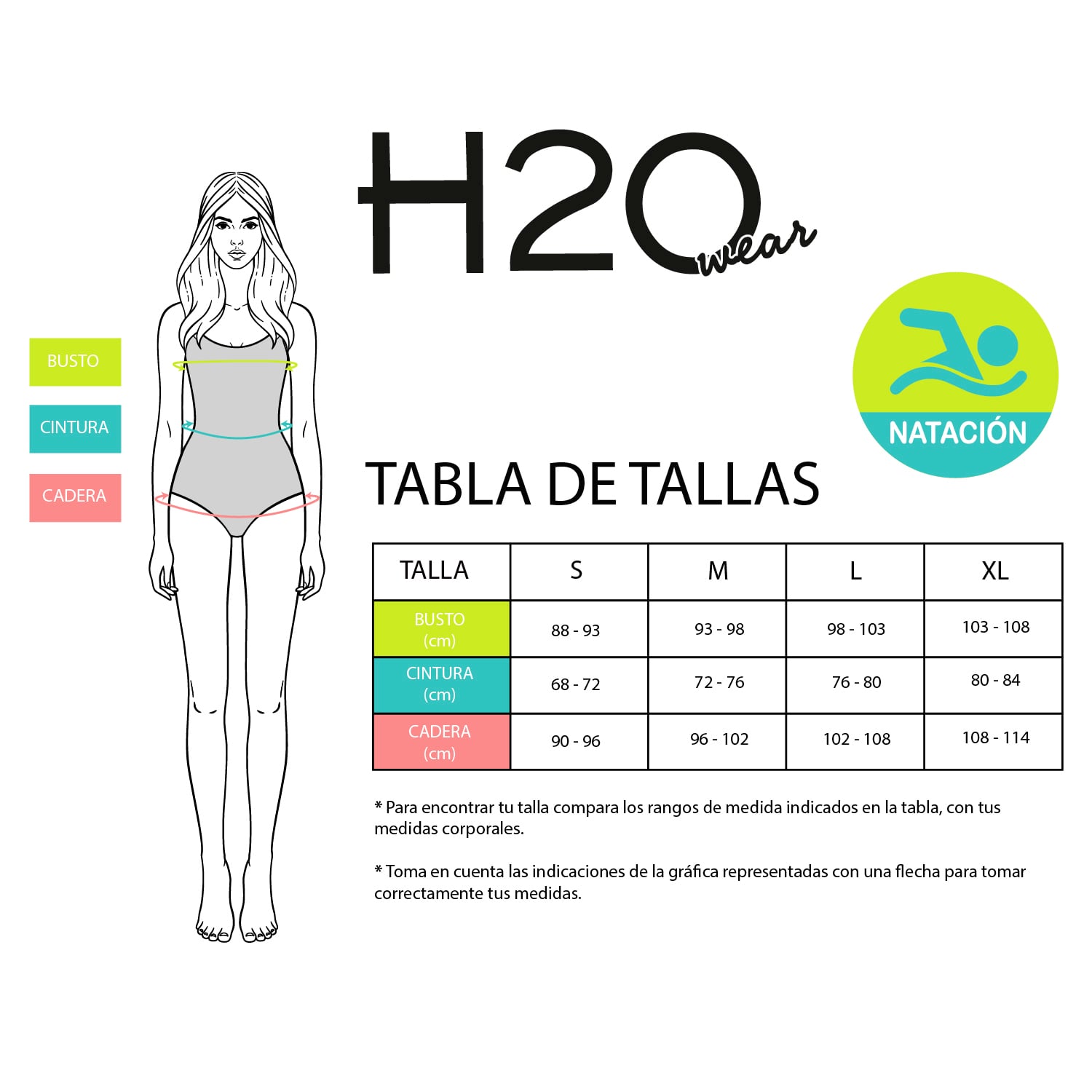 TRAJE DE BAÑO MUJER H2O WEAR BIKINI MODELO DEPORTIVO TURQUESA - 3