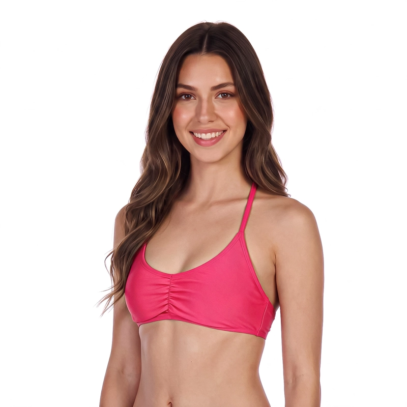 TRAJE DE BAÑO MUJER H2O WEAR TOP BRALETTE BURDEOS - 1