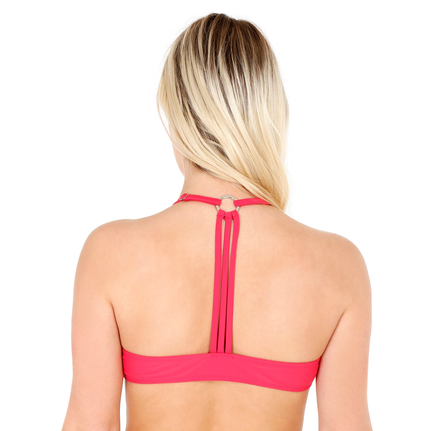 TRAJE DE BAÑO MUJER H2O WEAR TOP BRALETTE BURDEOS - 2