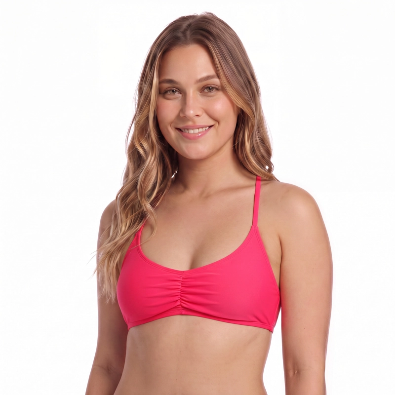 TRAJE DE BAÑO MUJER H2O WEAR TOP BRALETTE BURDEOS - 2