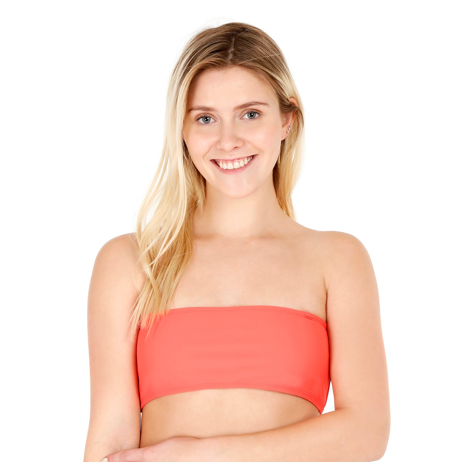 TRAJE DE BAÑO MUJER H2O WEAR TOP NARANJO - 1