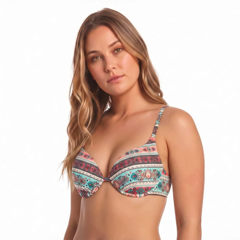 TRAJE DE BAÑO MUJER H2O WEAR TOP COPA BEIGE - 3