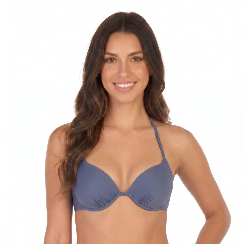 TRAJE DE BAÑO MUJER H2O WEAR TOP ARMADO AZUL - 1