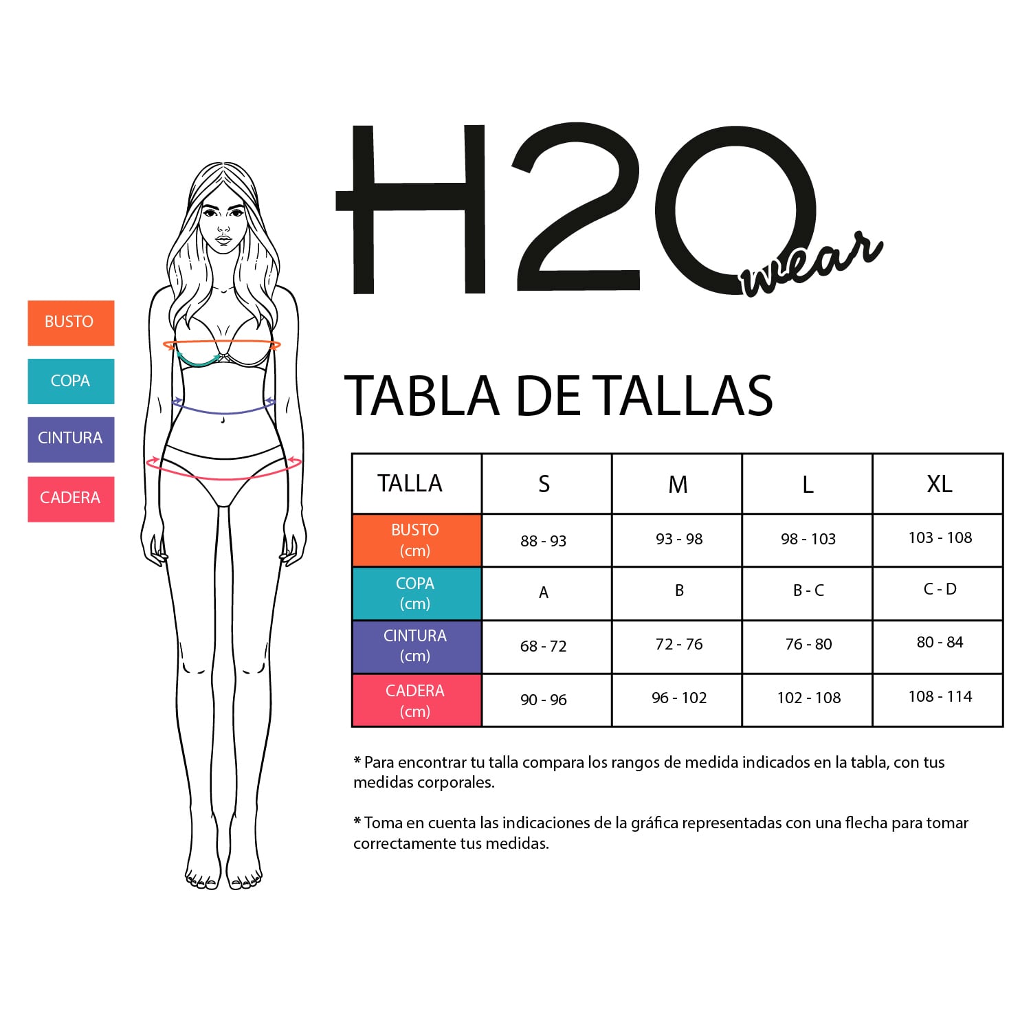 TRAJE DE BAÑO MUJER H2O WEAR TOP ARMADO TURQUESA - 3
