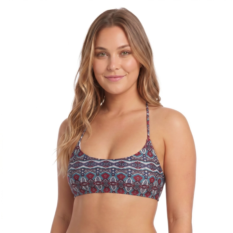 TRAJE DE BAÑO MUJER H2O WEAR TOP BRALETTE TURQUESA - 2