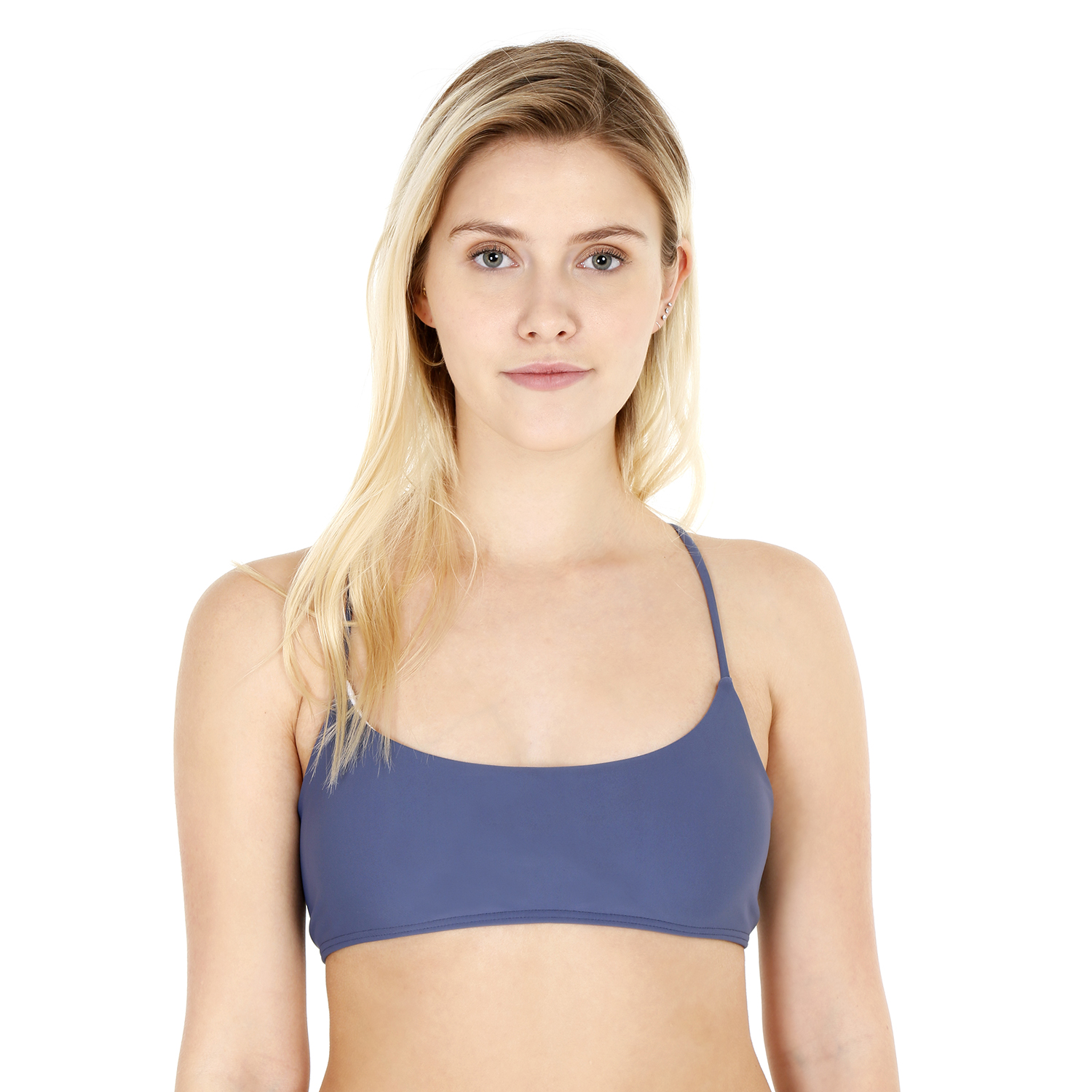 TRAJE DE BAÑO MUJER H2O WEAR TOP BRALETTE AZUL - 1