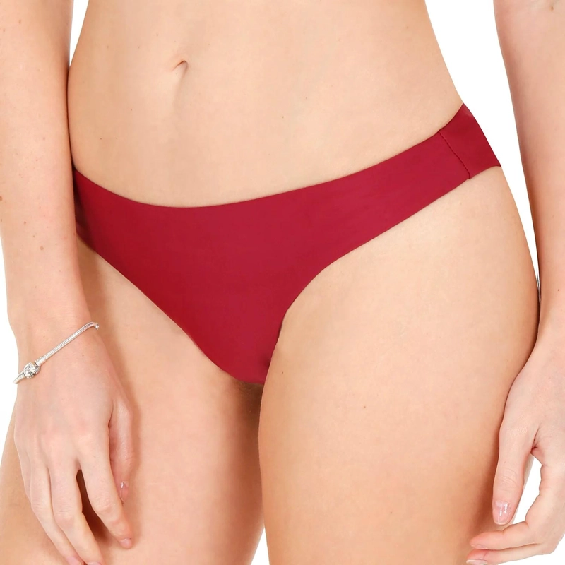 TRAJE DE BAÑO CALZON CLASICO MUJER H2O WEAR BURDEOS - 1