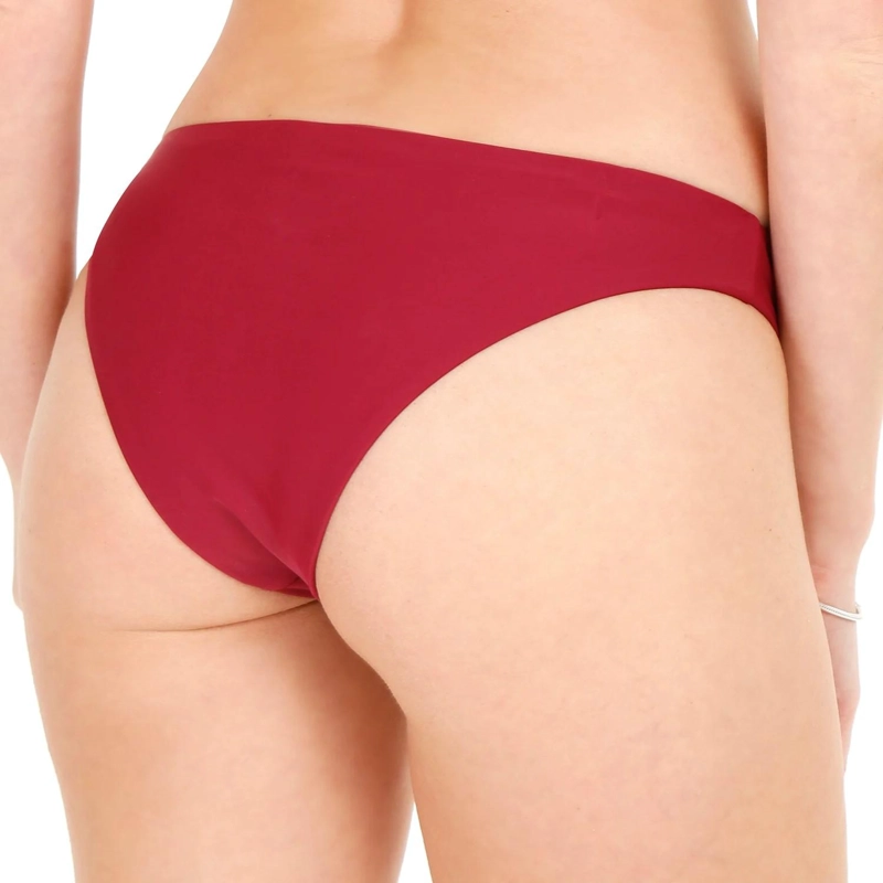 TRAJE DE BAÑO CALZON CLASICO MUJER H2O WEAR BURDEOS - 2