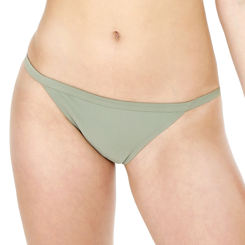 BIKINI NYLON MUJER H2O WEAR CALZÓN CON VIVO VERDE - 1