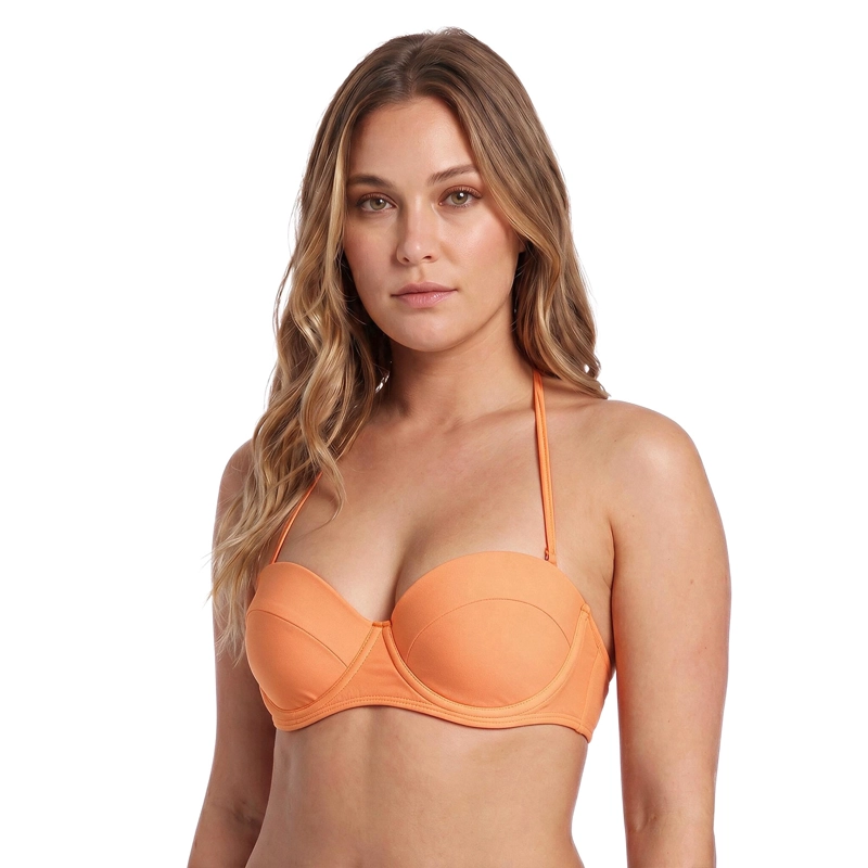 TRAJE DE BAÑO MUJER H2O WEAR TOP BALCONY NARANJO - 3
