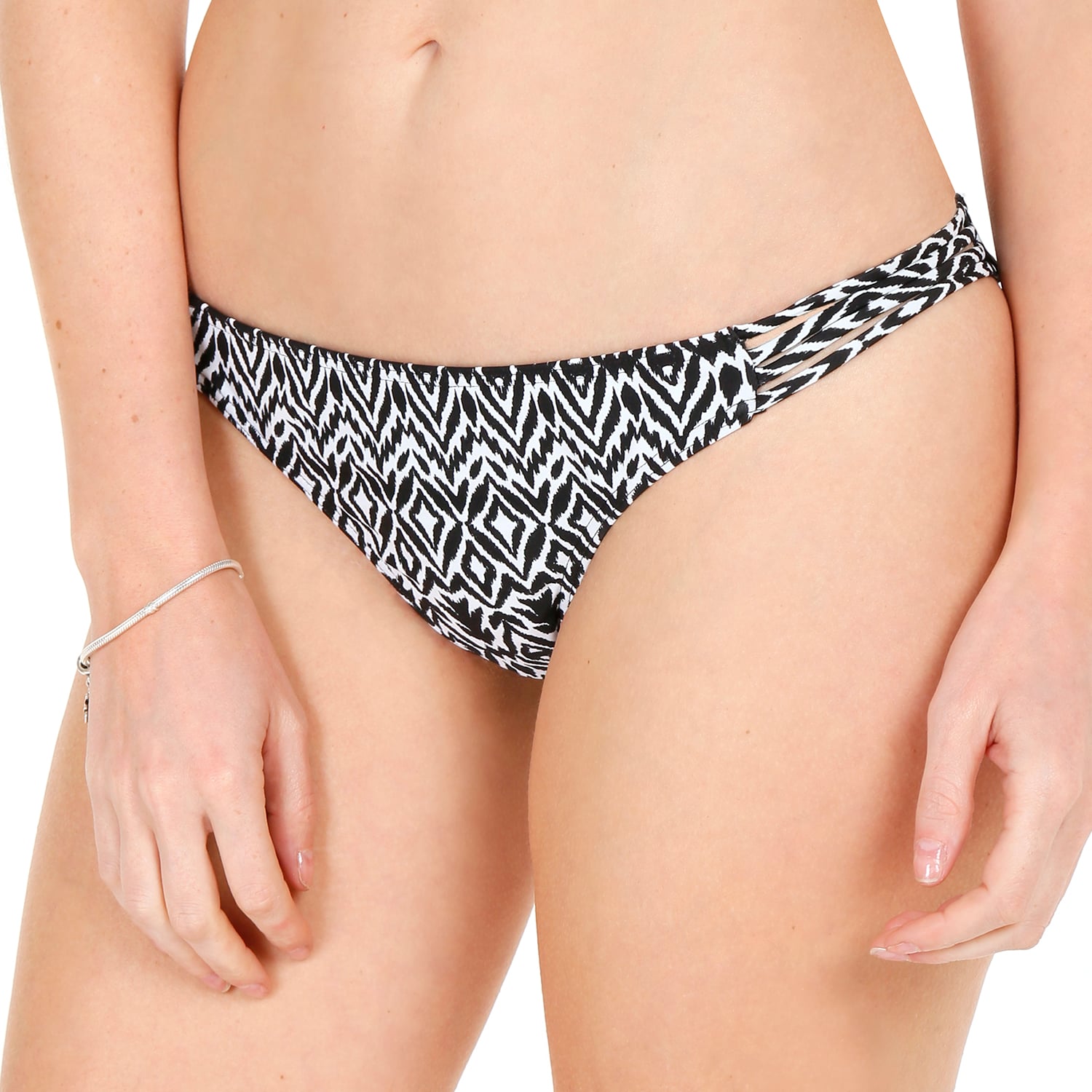 TRAJE DE BAÑO MUJER H2O WEAR CALZÓN NEGRO PIZARRA - 1