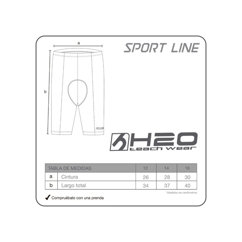 BERMUDA HOMBRE H2O WEAR AZUL DEPORTIVA TEENS - 4