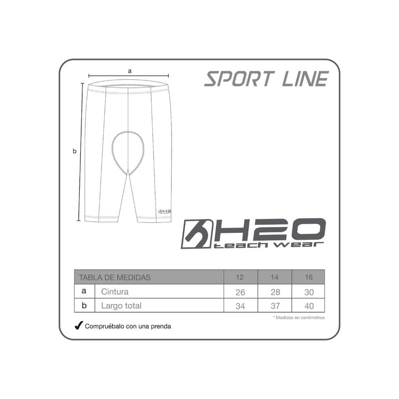 BERMUDA HOMBRE H2O WEAR GRAFITO DEPORTIVA TEENS PRETINA ESTAMPADA - 4