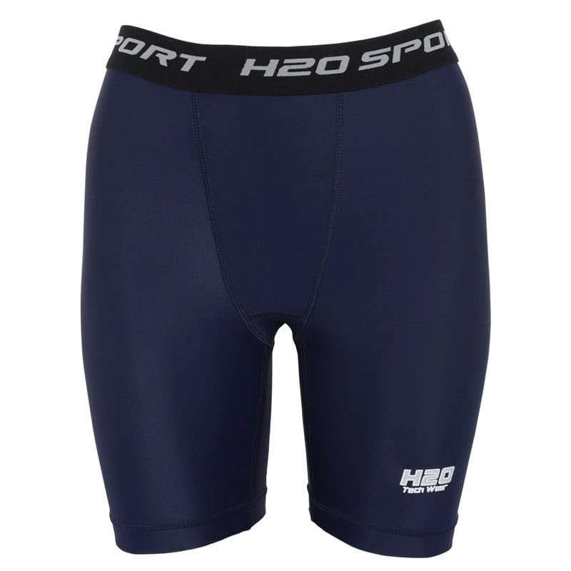 BERMUDA HOMBRE H2O WEAR AZUL DEPORTIVA TEENS PRETINA ESTAMPADA - 1
